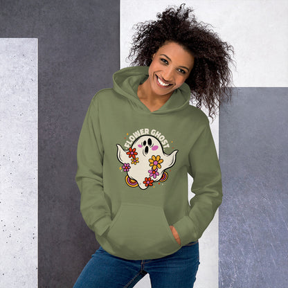 Flower Ghost Hoodie